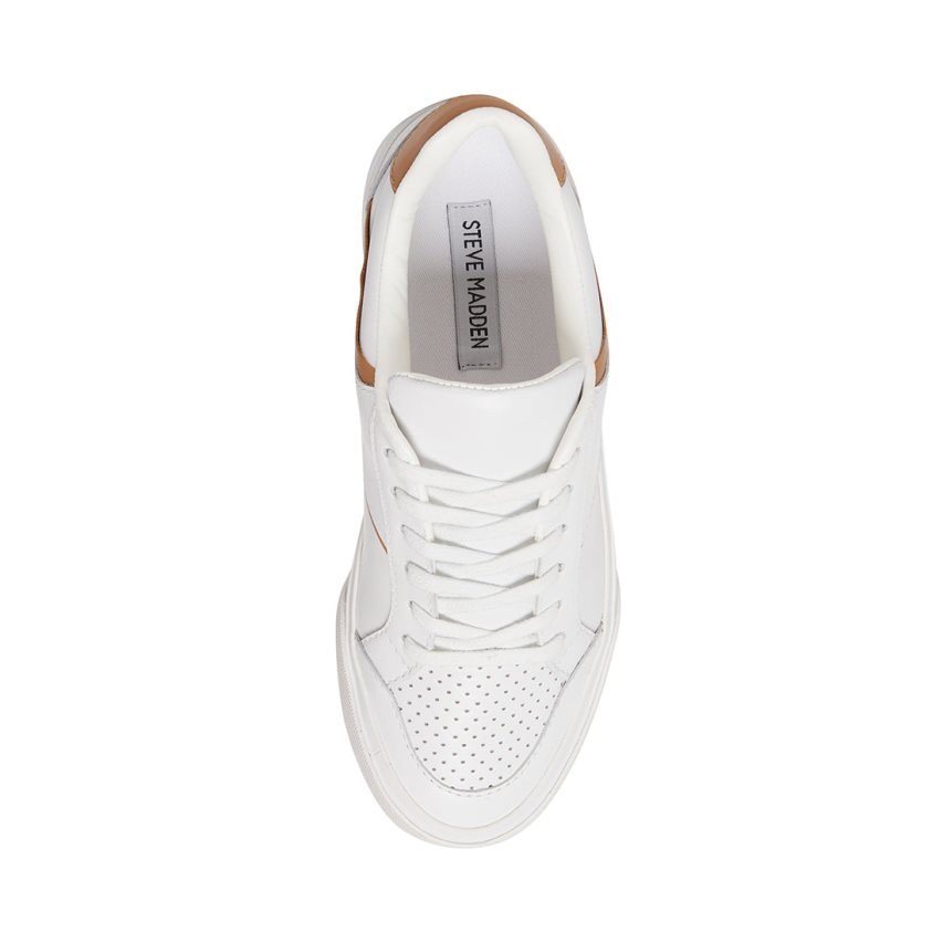 White Steve Madden Bryant Women's Sneakers | PH 7305D16N